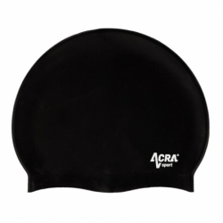 čepice plavecká Acra černá