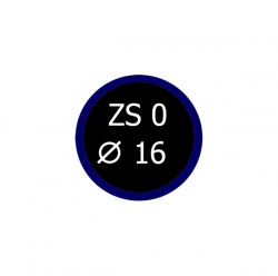 Záplata FERDUS č.0 (100ks)