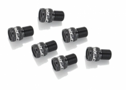 adaptér ventilku XLC AV na DV/SV černá 10 ks