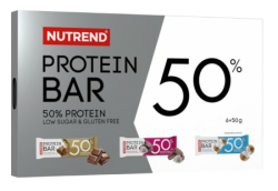 tyčinka Nutrend PROTEIN BAR 50 dárkové balení 6x50 g