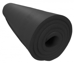 karimatka fitness 183x60x1,2cm černá