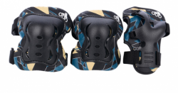 chrániče Tempish STRYKER sada dětské černé