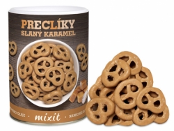 preclíky v čokoládě - slaný karamel Mixit 250g