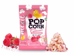 velký BIO popcorn - malina Mixit 75g
