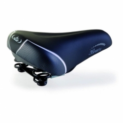 sedlo MONTE GRAPPA 115 Bravo s pružinou černé