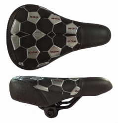 sedlo dětské DDK D1212 černo-stříbrné