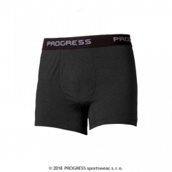 boxerky Progress CC SKN coffee antracitové