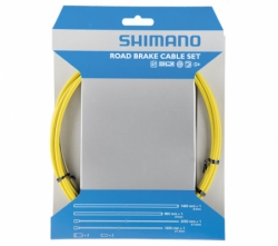 bowdeny+lanka Shimano set 1.6 x 1000/2050mm, 800/1400mm žlutý