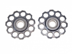 kladky přehazovačky ShamanRacing 11z. černé