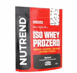 nápoj Nutrend ISO WHEY PROZERO 500g cookies+cream