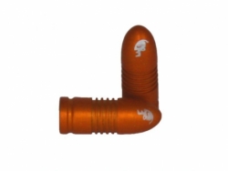 čepičky ventilku ShamanRacing Patrony AV orange