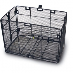 koš BASIL Catania nosič drátěný černý