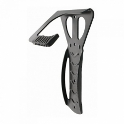 držák kola na zeď černý