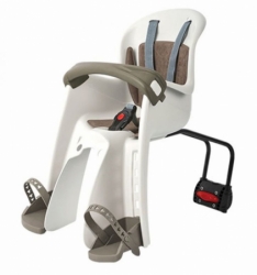 sedačka Polisport Bilby Junior přední se zadním úchytem krémově-hnědá