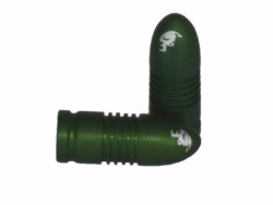 čepičky ventilku ShamanRacing Patrony AV zelené