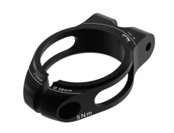 objímka sedlovky XLC 38mm PC-B13 černá