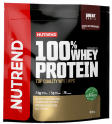 nápoj Nutrend 100% WHEY PROTEIN 800g čokoládové brownies