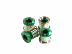 šrouby do převodníku ShamanRacing 8mm, 4ks zelené