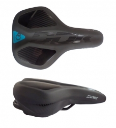 sedlo DDK DD053MFR 270x189mm E-bike Memory černo-modré