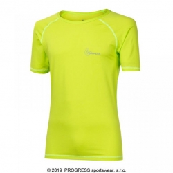 triko krátké pánské Progress NKR sv. zelené