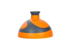 víčko 2K na lahev R&B oranžová/antracit