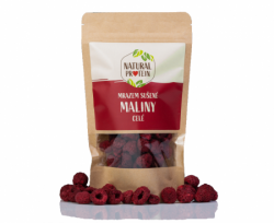 lyofilizované ovoce NaturalProtein maliny - celé 35g