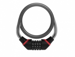 zámek Zefal C6 spirálový 1800/12mm kódový černý