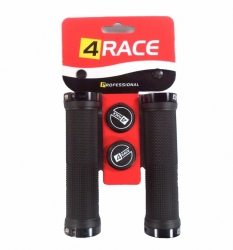 gripy 4RACE 2x Lock 130mm černé