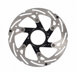 brzdový kotouč XLC BR-X82 140/1,85mm stříbrný