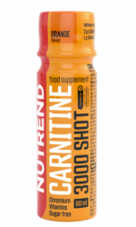 nápoj Nutrend Carnitine 3000 Shot 20x60ml pomeranč
