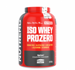 nápoj Nutrend ISO WHEY PROZERO 2250g cookies+cream
