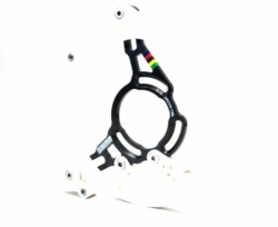 napínák řetězu ShamanRacing Drake ISCG 05 bílý