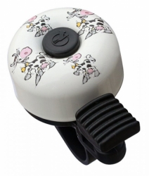 zvonek Baby smalt potisk kravička