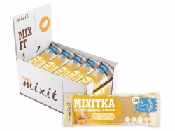 tyčinka Mixit bez lepku slaný karamel 13g