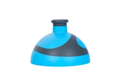 víčko 2K na lahev R&B modrá/antracit