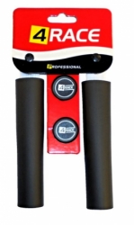 gripy 4RACE pěnové tvrzené 130mm černé