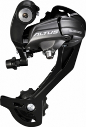 měnič MTB 9k Shimano Altus M370 černý dlouhé vodítko original balení