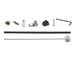 Lanko brzdové XLC BR-X94 1700/2350mm sada pro bubnovou brzdu černá