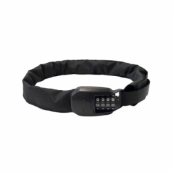 zámek Hiplok Spin řetězový černý