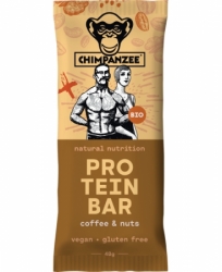 tyčinka Chimpanzee BIO Protein Bar 40g ořechy+káva exp. 05/23