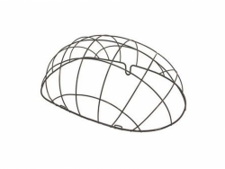 kryt koše BASIL PASJA L-50cm černý