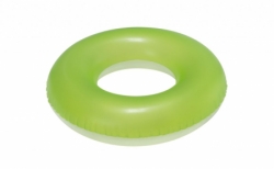 kruh nafukovací 76cm neon zelený