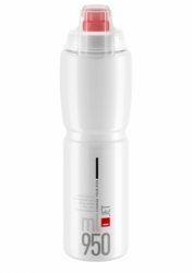 lahev ELITE Jet Plus 21´ čirá/červená logo 950 ml