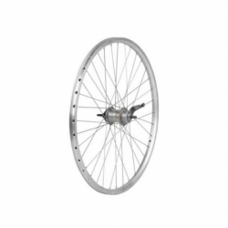 kolo zapletené Nexus 26" 559-19 zadní stříbrné