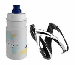 Láhev dětská 0,35l + košík ELITE Kit Ceo Jet dětský modrá