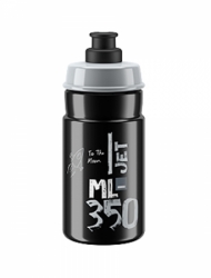 Láhev dětská ELITE Jet 0,35l černá, šedé logo