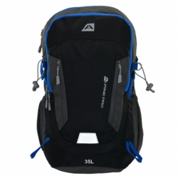batoh ALPINE PRO SEDE 35L černý s pláštěnkou