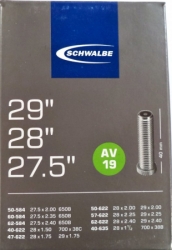 duše SCHWALBE AV19 27.5"x2.00-28"x1 1/2 (50-584/40-635) AV/40mm