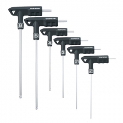 klíče imbus TOPEAK T-Handle DuoHex Wrench 6ks