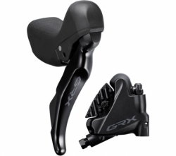 brzda Shimano GRX BR-RX400 zadní komplet s řazením flat mount+chladič original